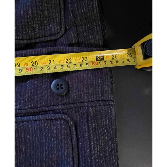 Billabong Pea Coat Womens S Charcoal Gray Double Breasted - Picture 6 of 6